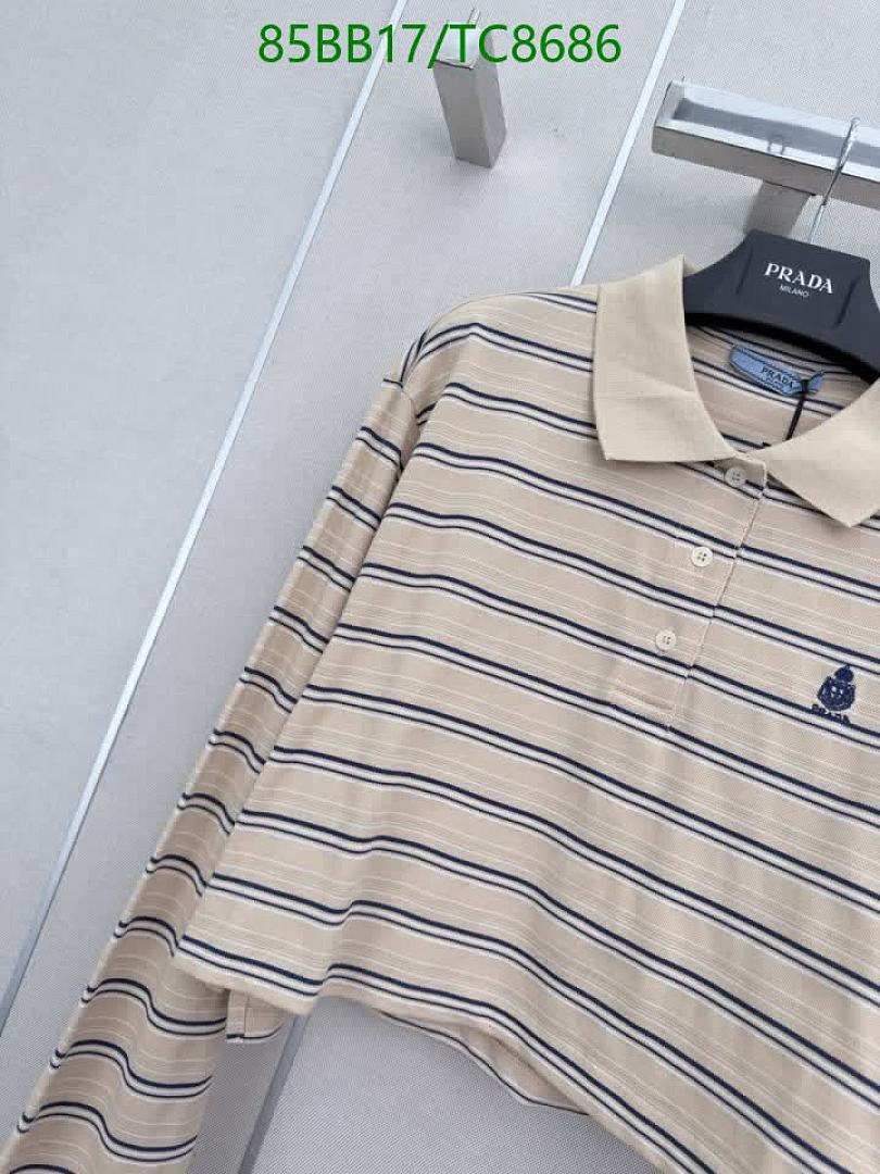 Prada-Clothing Code: TC8686 $: 85USD