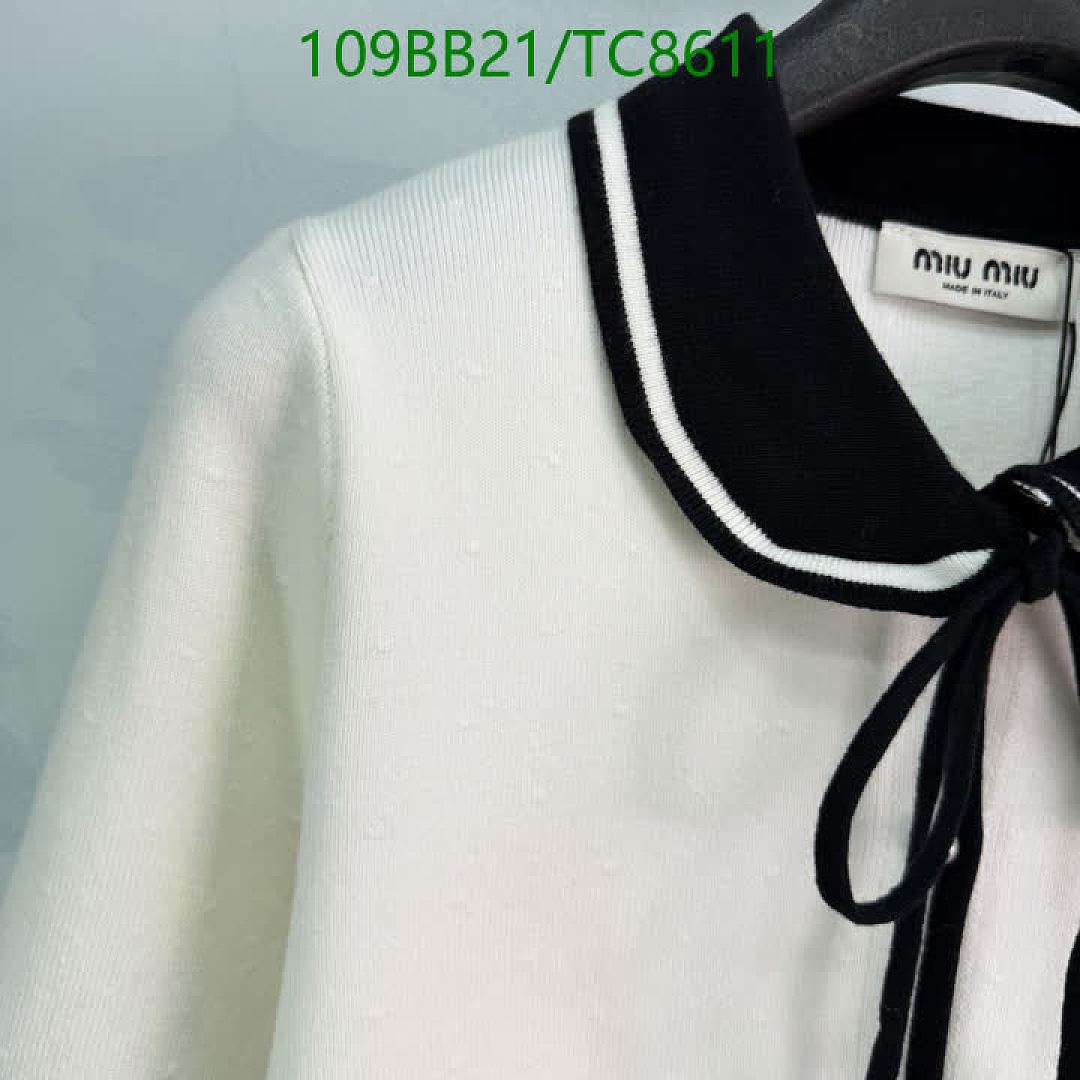 Miu Miu-Clothing Code: TC8611 $: 109USD