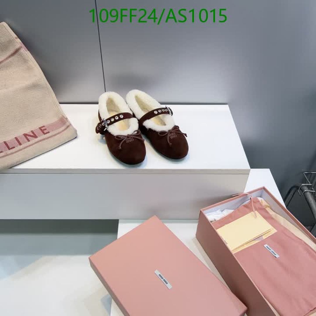 Miu Miu-Shoes(Women) Code: AS1015 $: 109USD