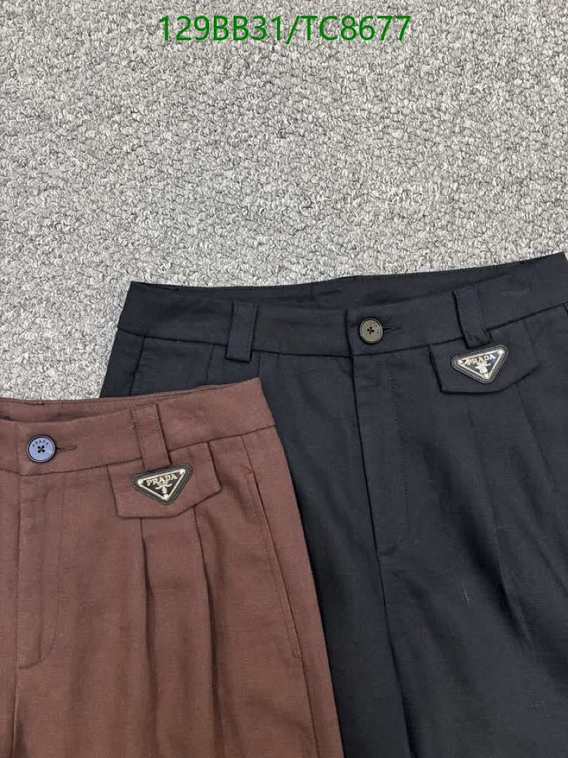 Prada-Clothing Code: TC8677 $: 129USD