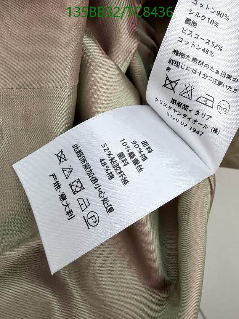 Dior-Clothing Code: TC8436 $: 135USD