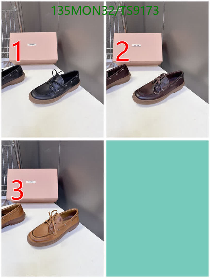 Miu Miu-Shoes(Women) Code: TS9173 $: 135USD