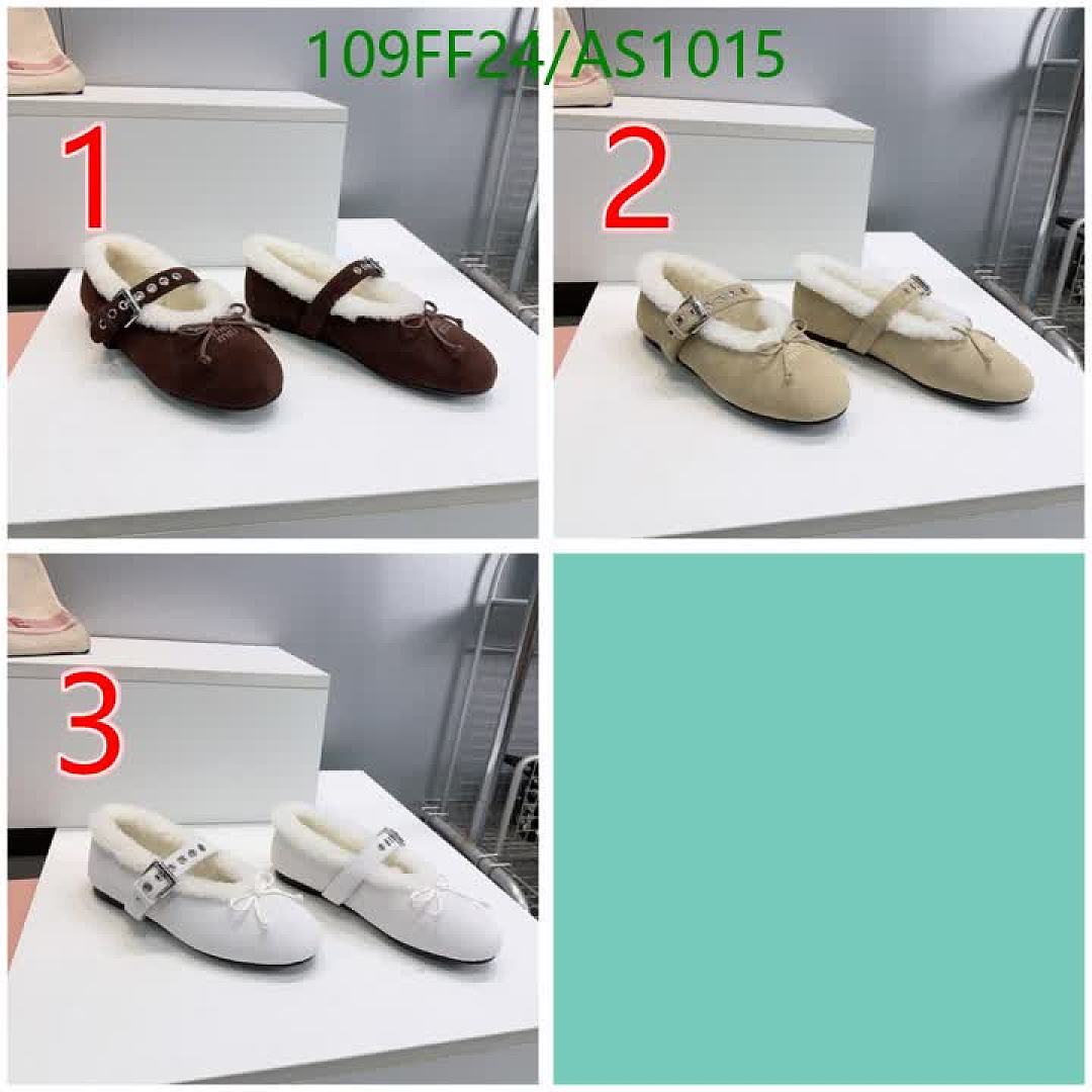 Miu Miu-Shoes(Women) Code: AS1015 $: 109USD