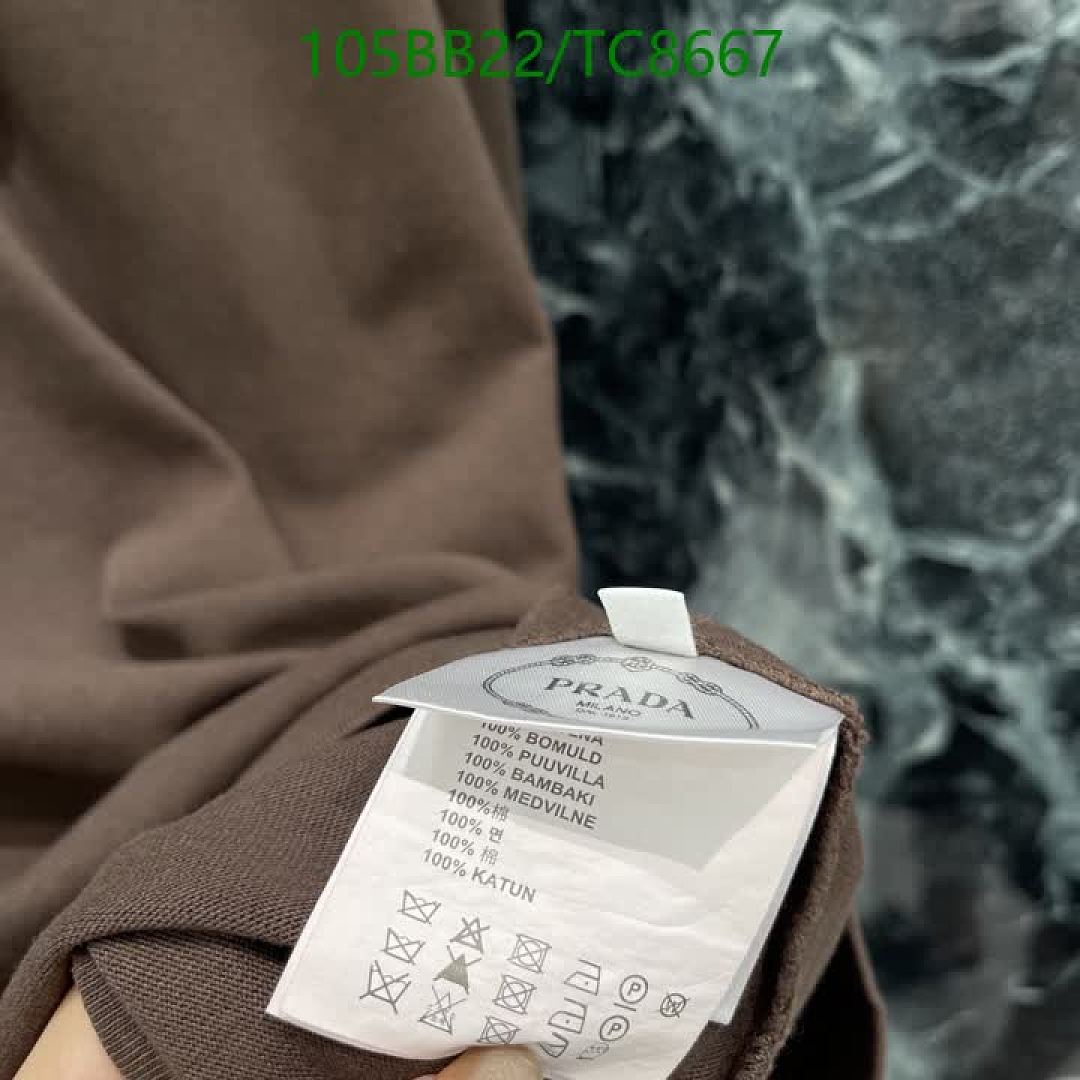 Prada-Clothing Code: TC8667 $: 105USD