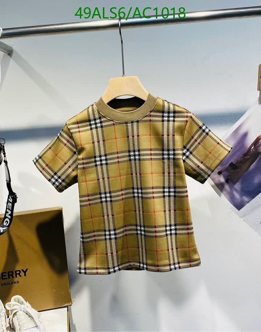 Burberry-Clothing(Kids) Code: AC1018 $: 49USD