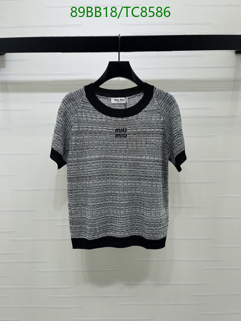 Miu Miu-Clothing Code: TC8586 $: 89USD