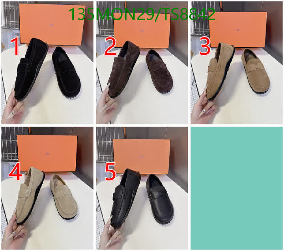 Hermes-Shoes(Men) Code: TS8842 $: 135USD