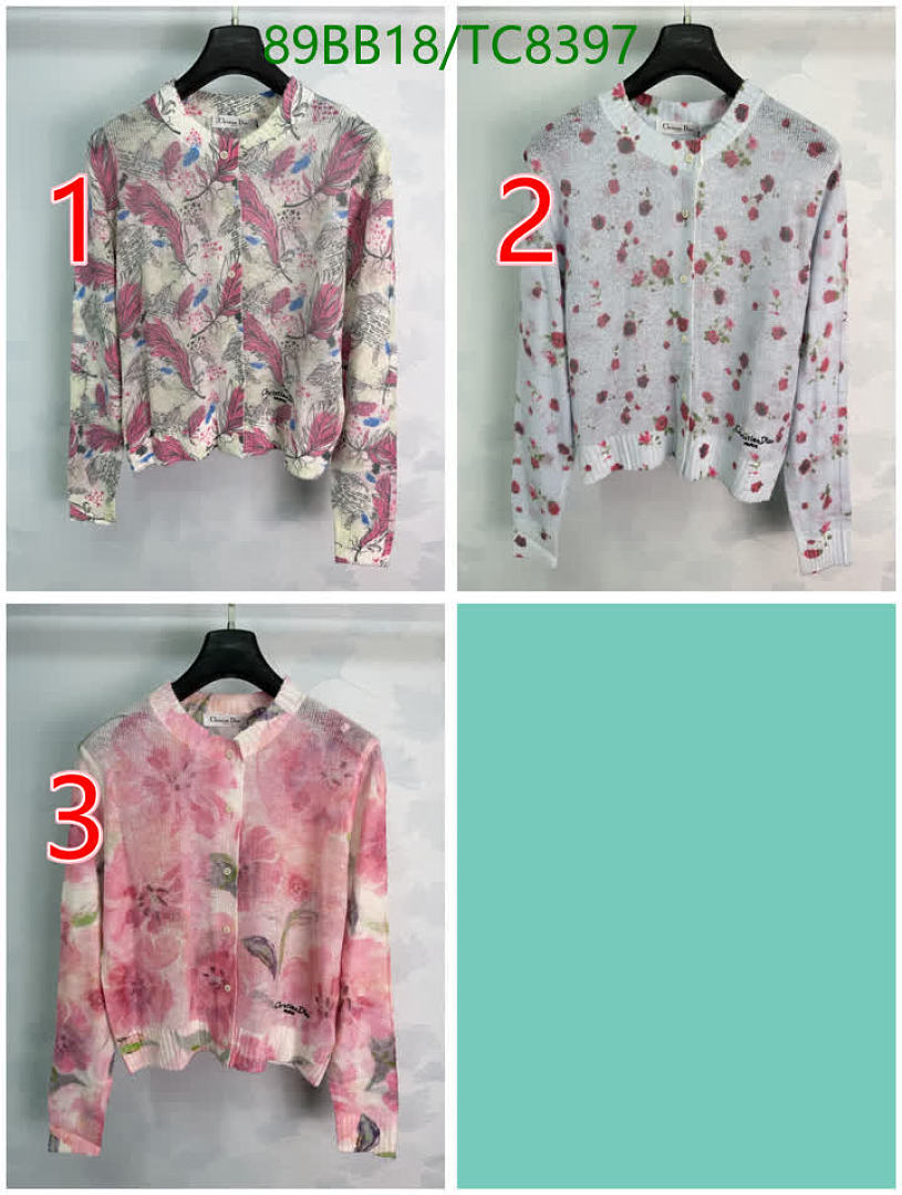 Dior-Clothing Code: TC8397 $: 89USD