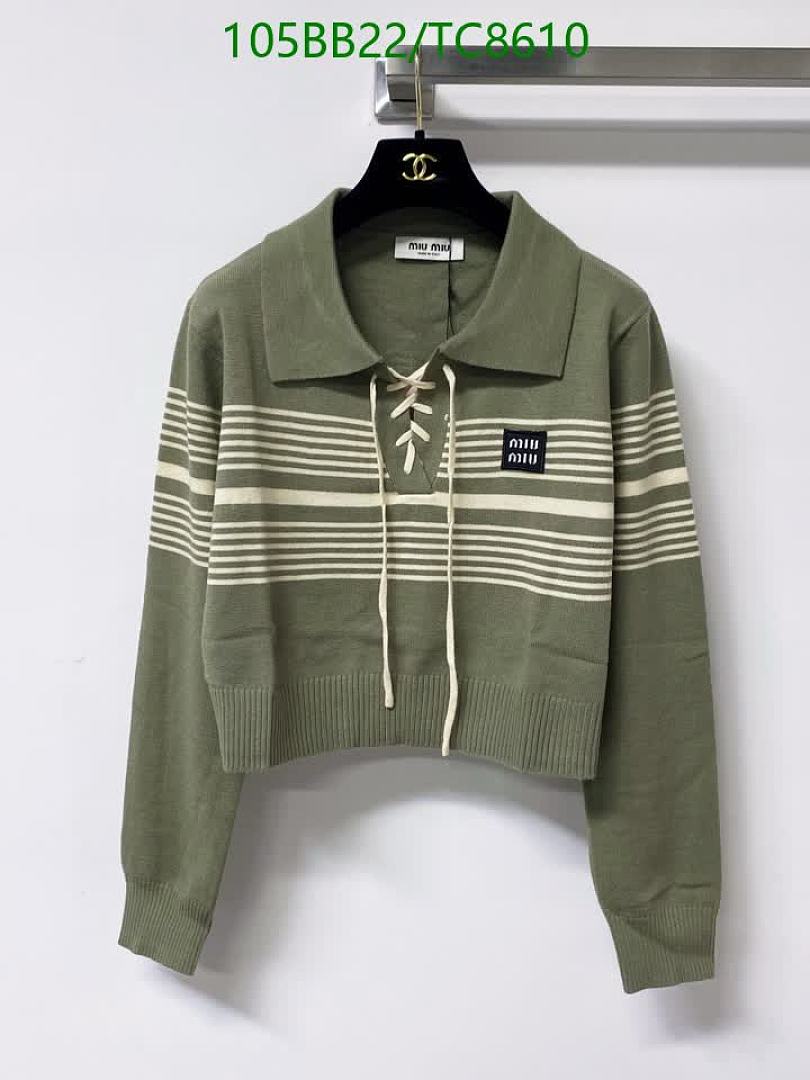 Miu Miu-Clothing Code: TC8610 $: 105USD