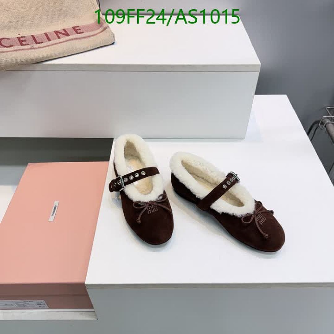 Miu Miu-Shoes(Women) Code: AS1015 $: 109USD