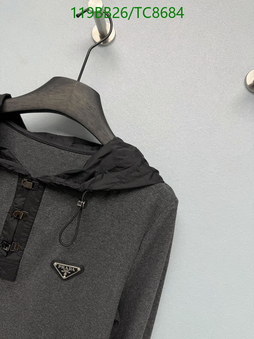 Prada-Clothing Code: TC8684 $: 119USD