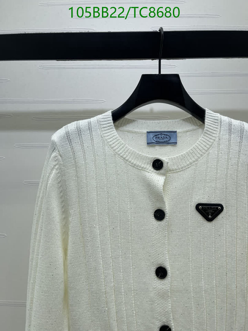 Prada-Clothing Code: TC8680 $: 105USD