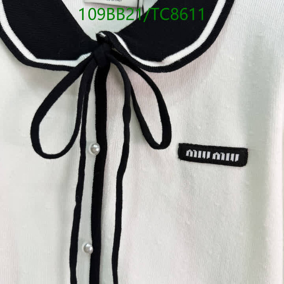 Miu Miu-Clothing Code: TC8611 $: 109USD