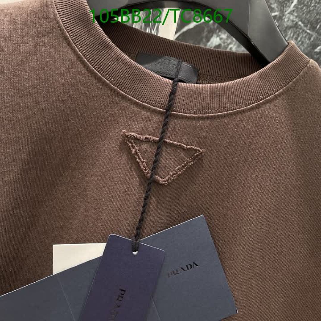 Prada-Clothing Code: TC8667 $: 105USD