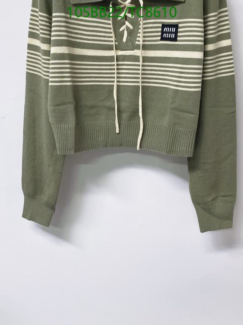 Miu Miu-Clothing Code: TC8610 $: 105USD