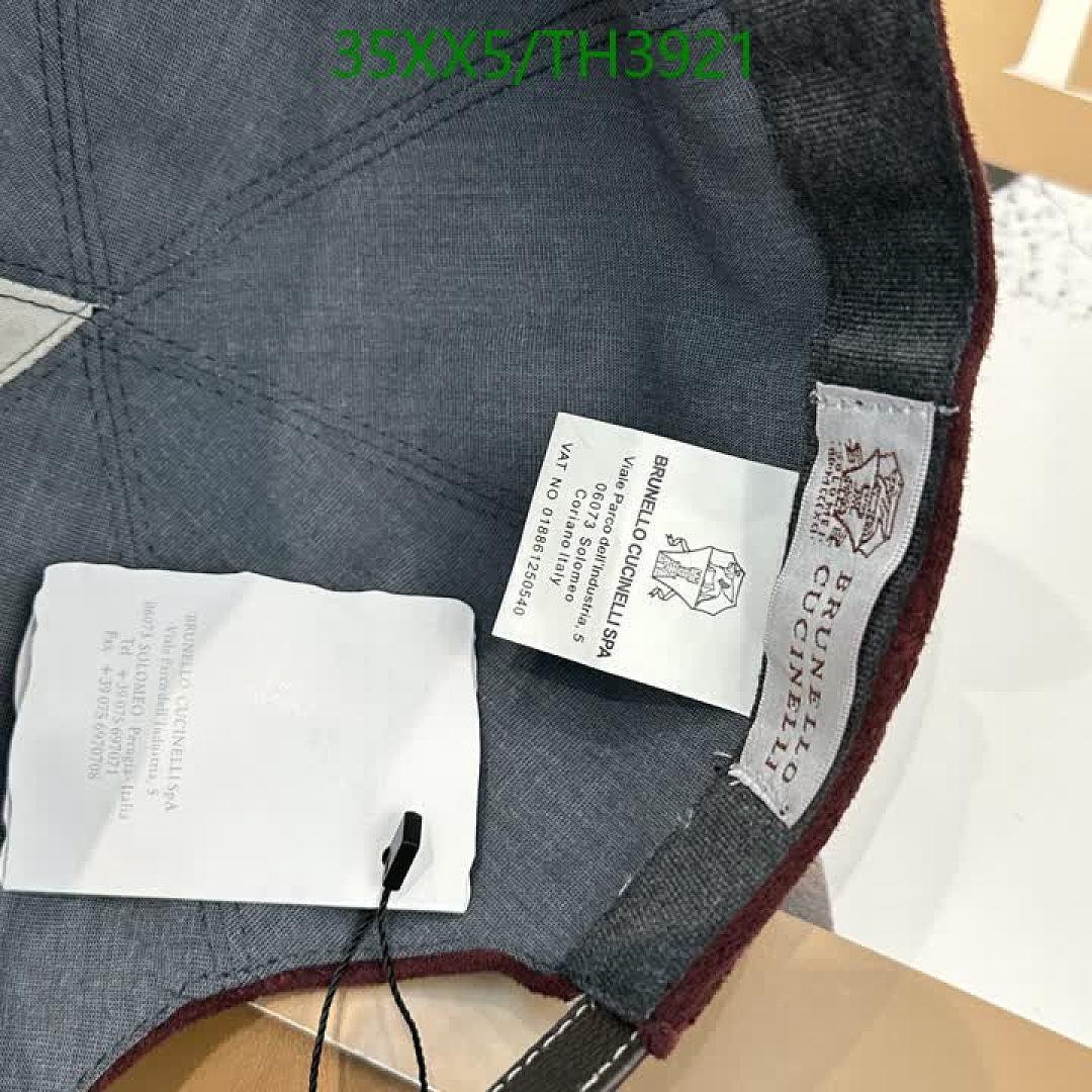 Brunello Cucinelli-Hats Code: TH3921 $: 35USD