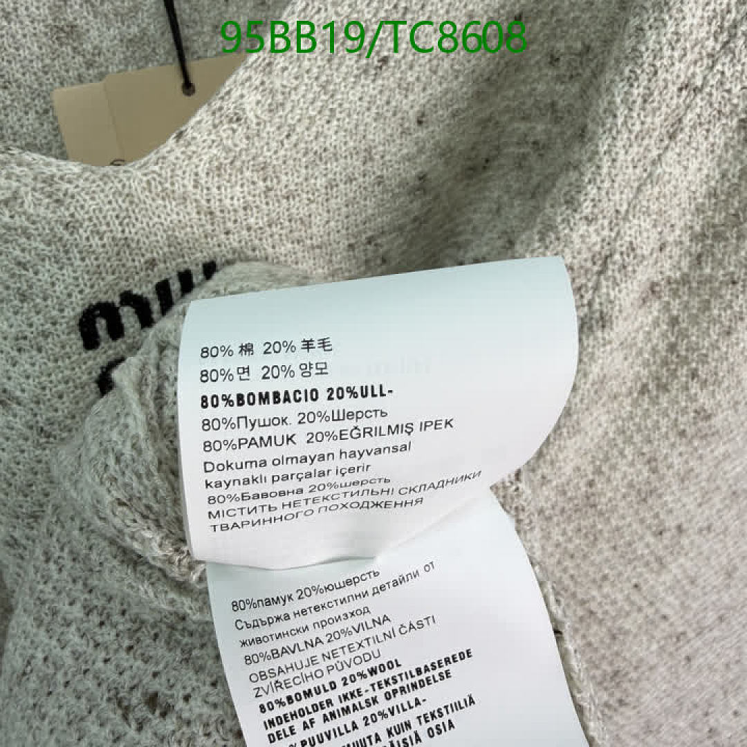 Miu Miu-Clothing Code: TC8608 $: 95USD