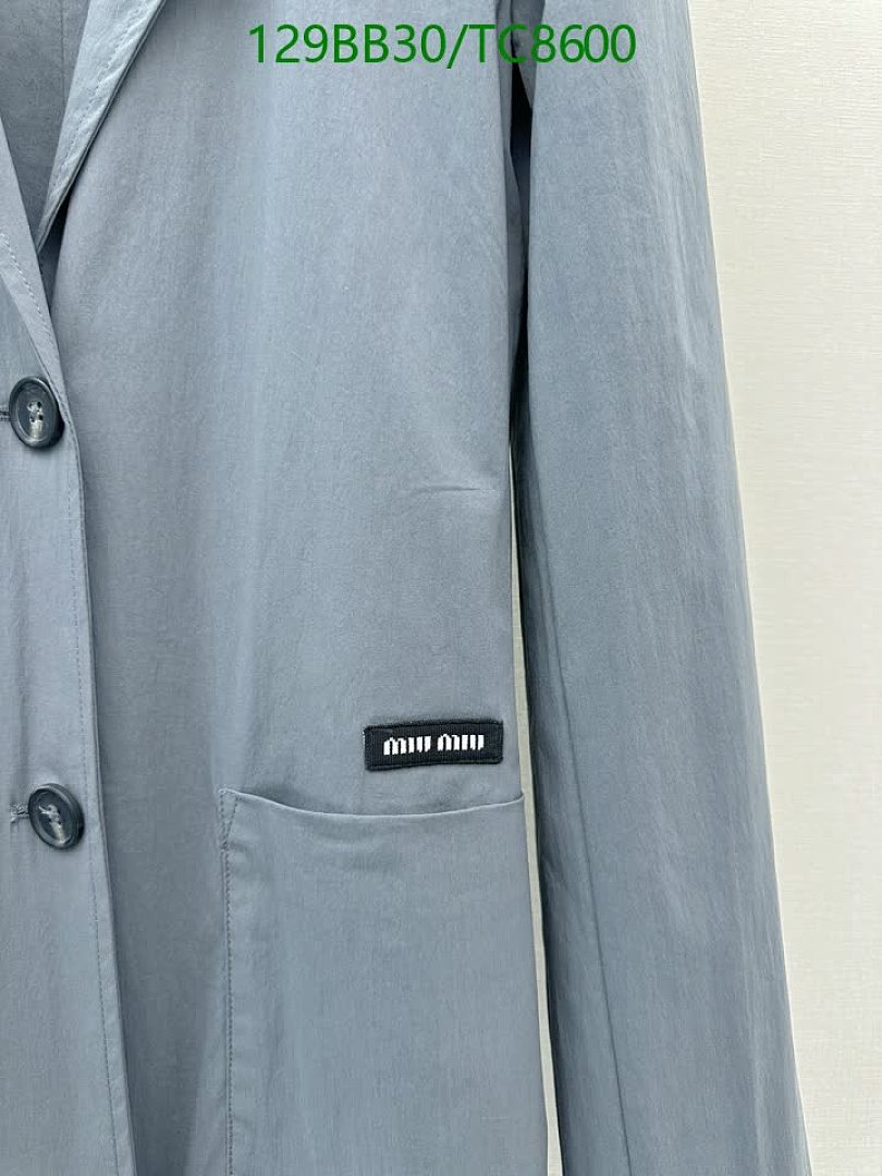 Miu Miu-Clothing Code: TC8600 $: 129USD