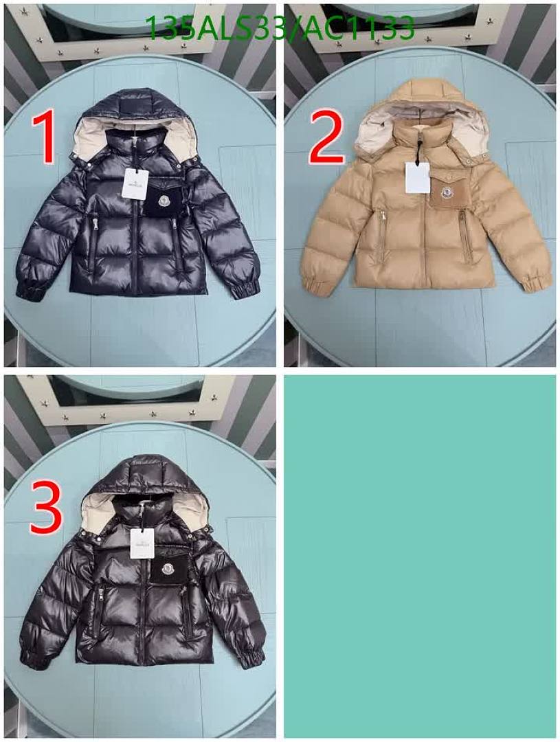 Moncler-Clothing(Kids) Code: AC1133 $: 135USD
