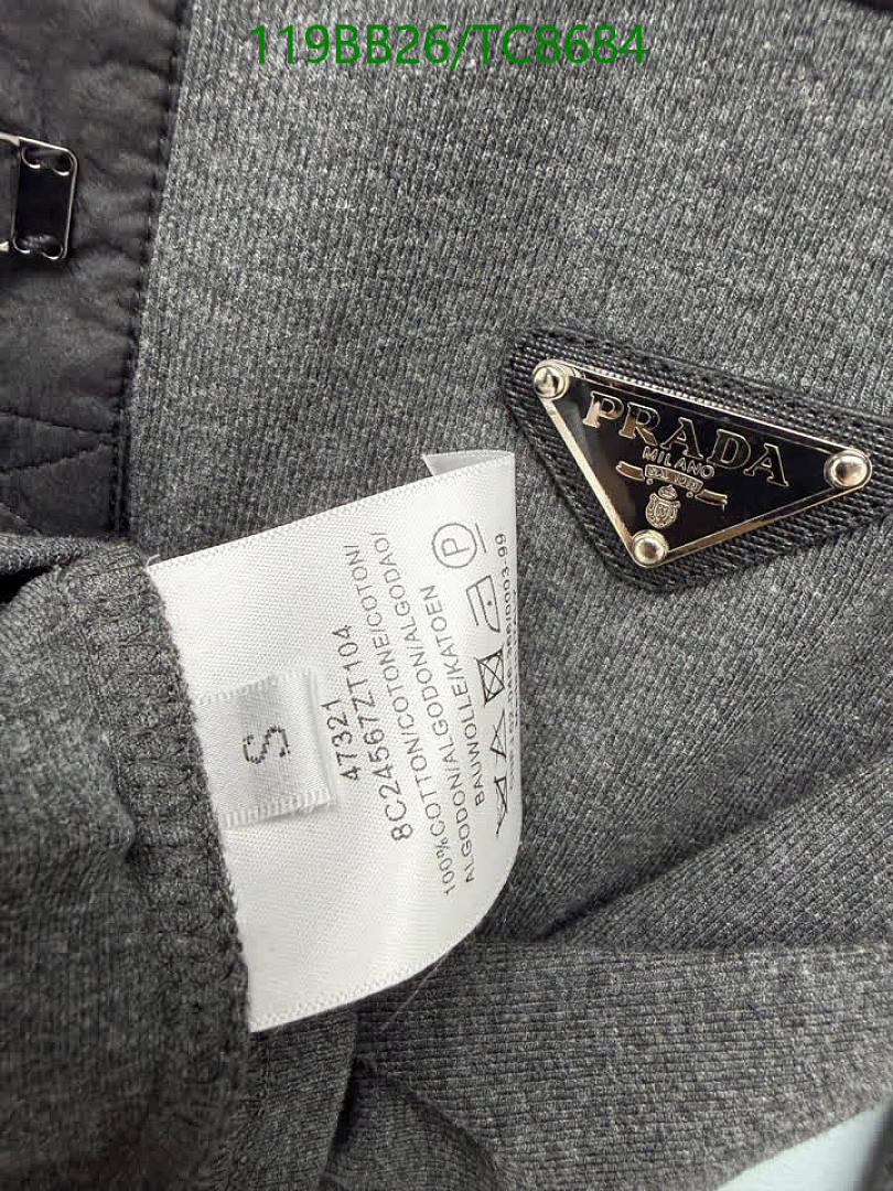 Prada-Clothing Code: TC8684 $: 119USD