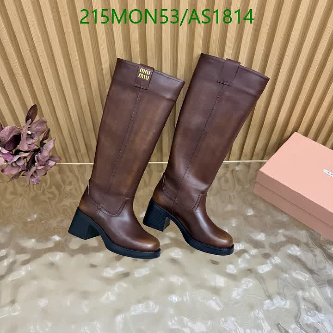 Miu Miu-Women Shoes Code: AS1814 $: 215USD