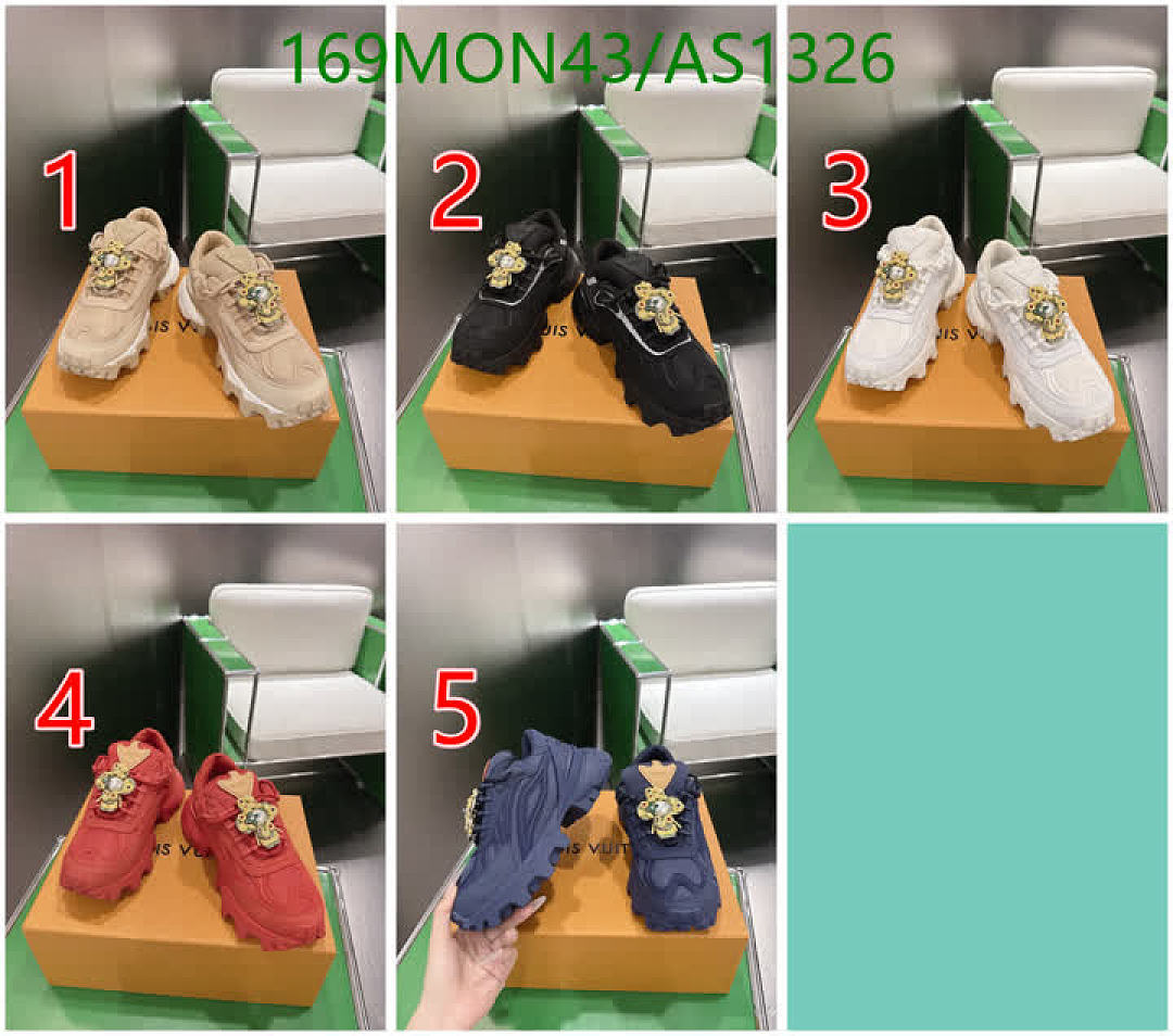 LV-Men shoes Code: AS1326 $: 169USD