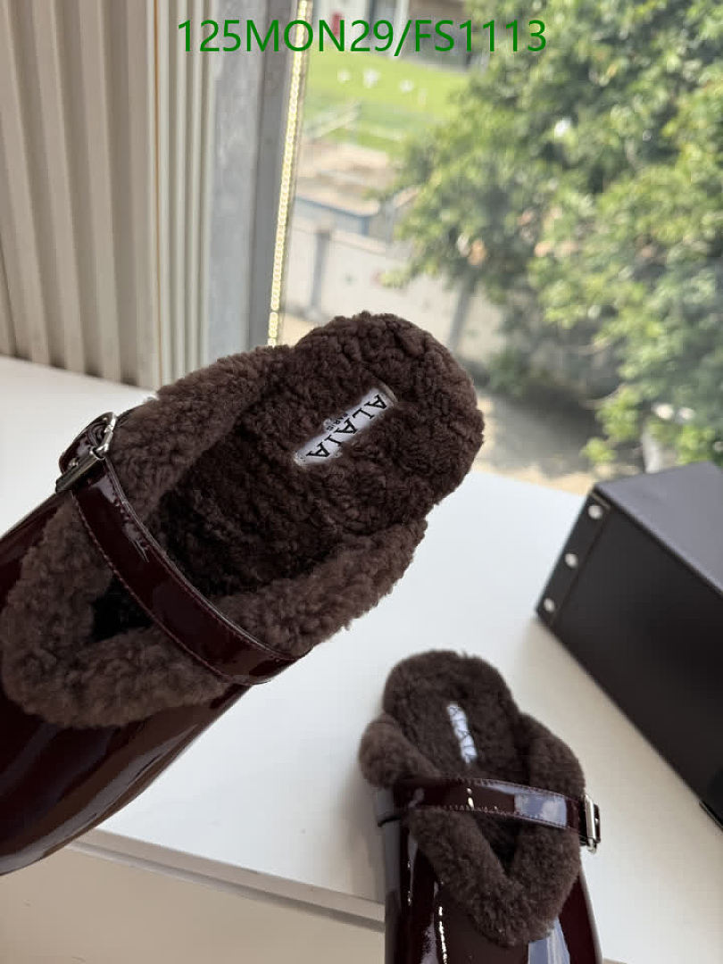Alaia-Women Shoes Code: FS1113 $: 125USD