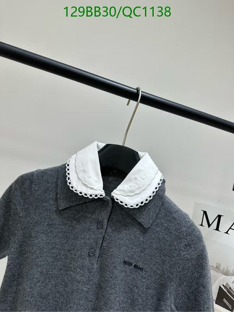 Miu Miu-Clothing Code: QC1138 $: 129USD