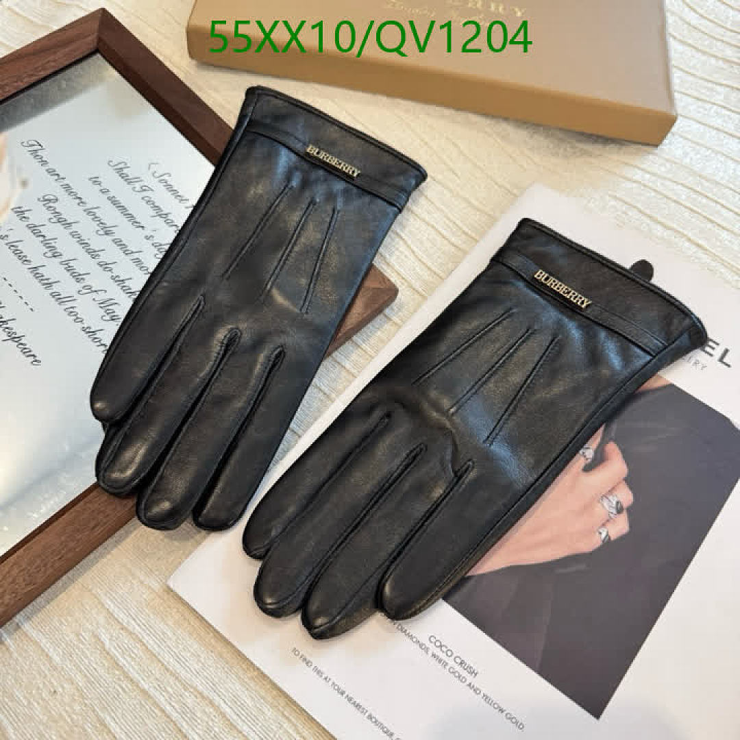 Burberry-Gloves Code: QV1204 $: 55USD
