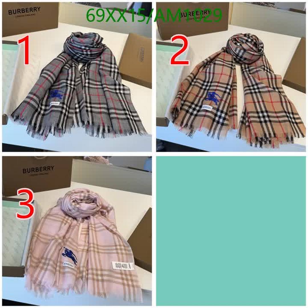 Burberry-Scarves Code: AM1029 $: 69USD