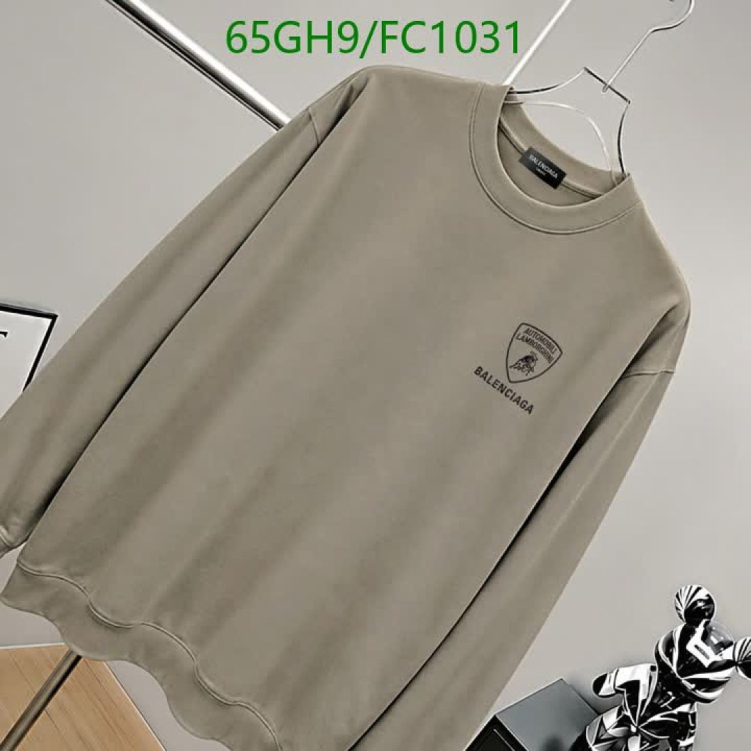 Balenciaga-Clothing Code: FC1031 $: 65USD