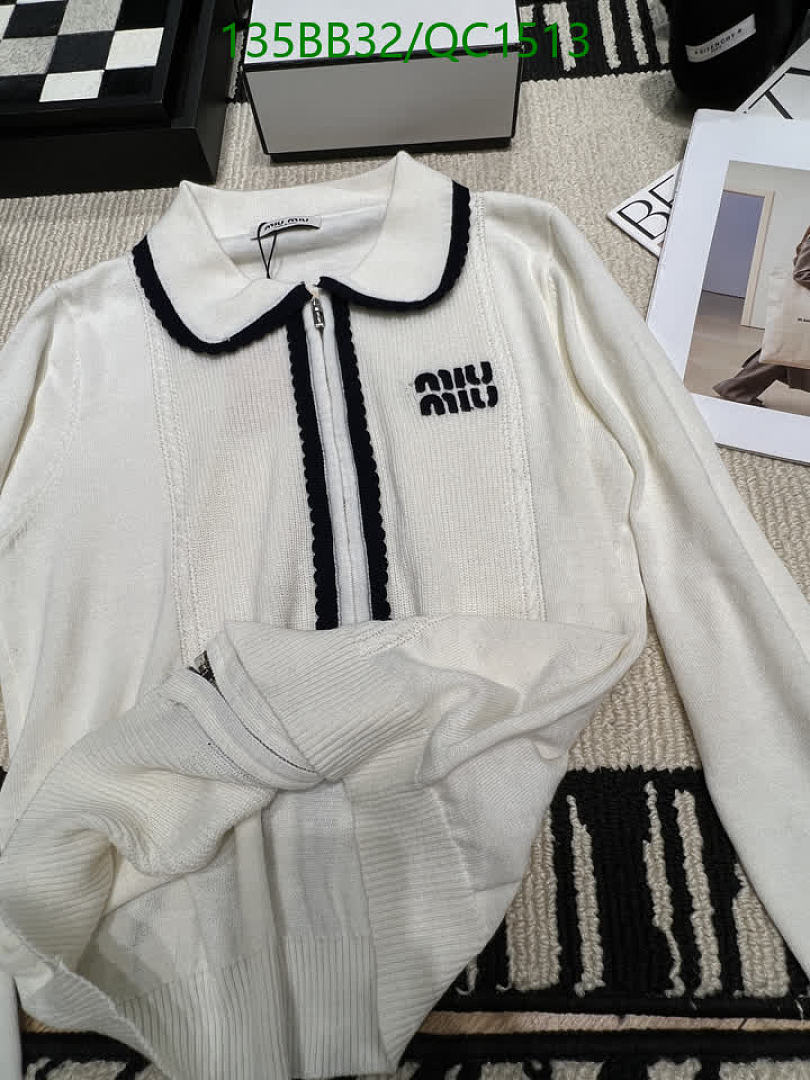 Miu Miu-Clothing Code: QC1513 $: 135USD