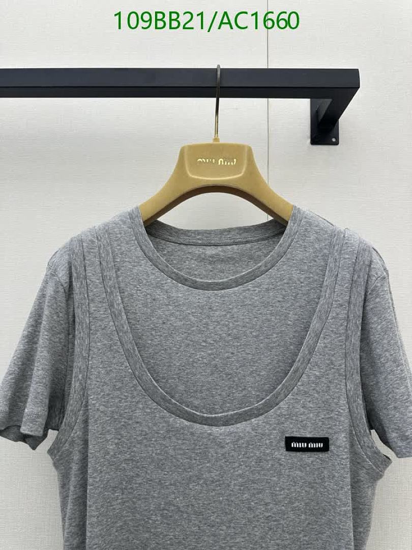 Miu Miu-Clothing Code: AC1660 $: 109USD