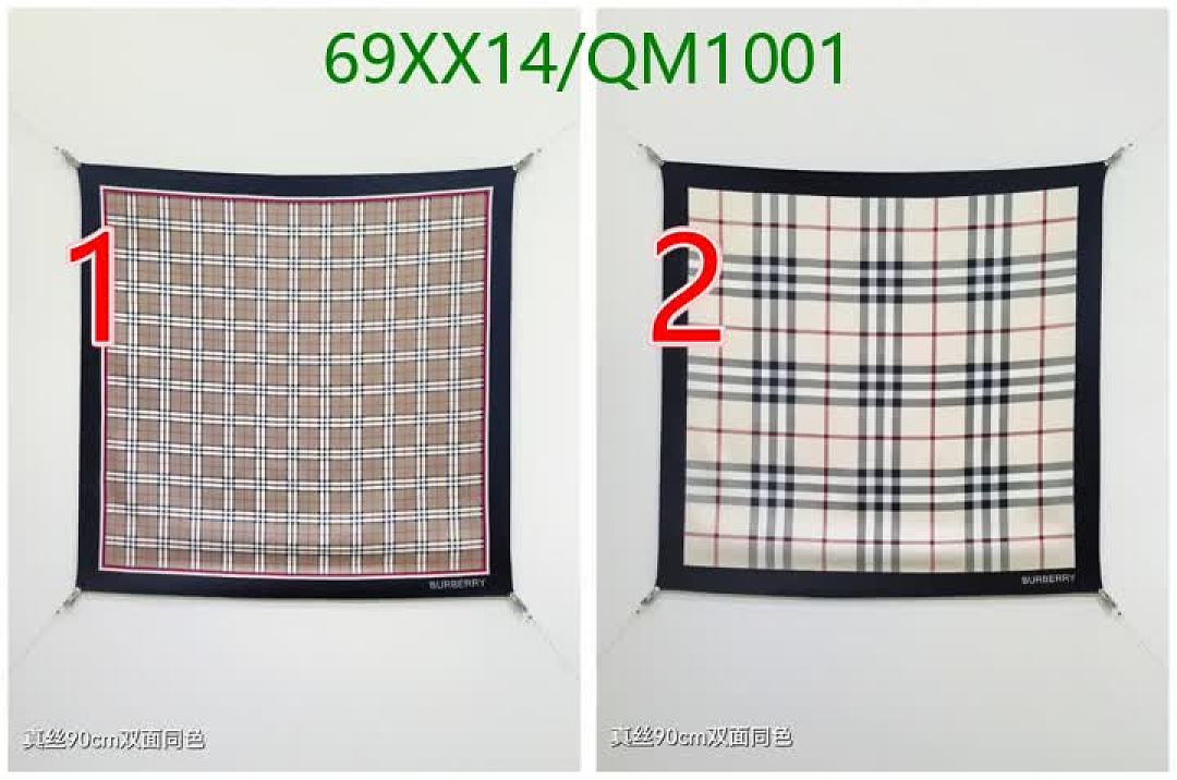 Burberry-Scarves Code: QM1001 $: 69USD