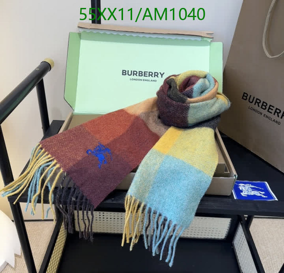 Burberry-Scarves Code: AM1040 $: 55USD