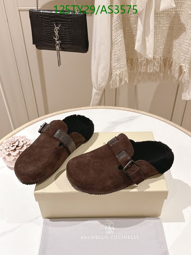 Brunello Cucinelli-Women Shoes Code: AS3575 $: 125USD