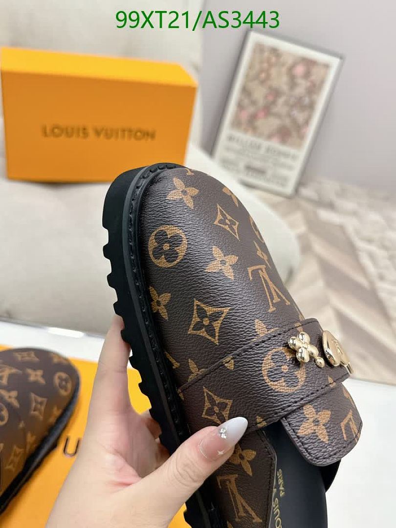 LV-Women Shoes Code: AS3443 $: 99USD