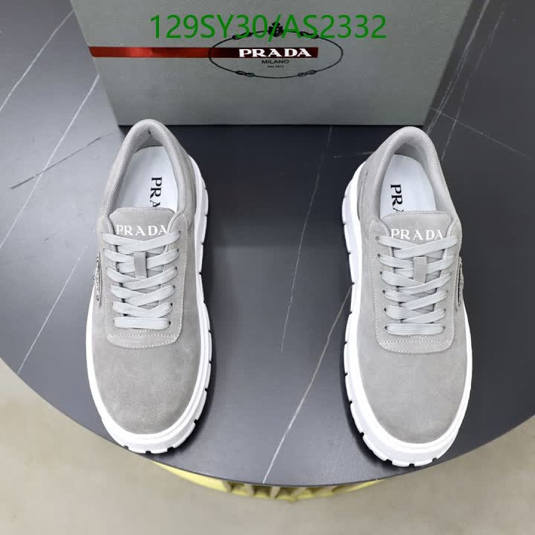 Prada-Men shoes Code: AS2332 $: 129USD