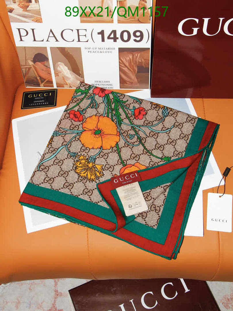 Gucci-Scarves Code: QM1157 $: 89USD