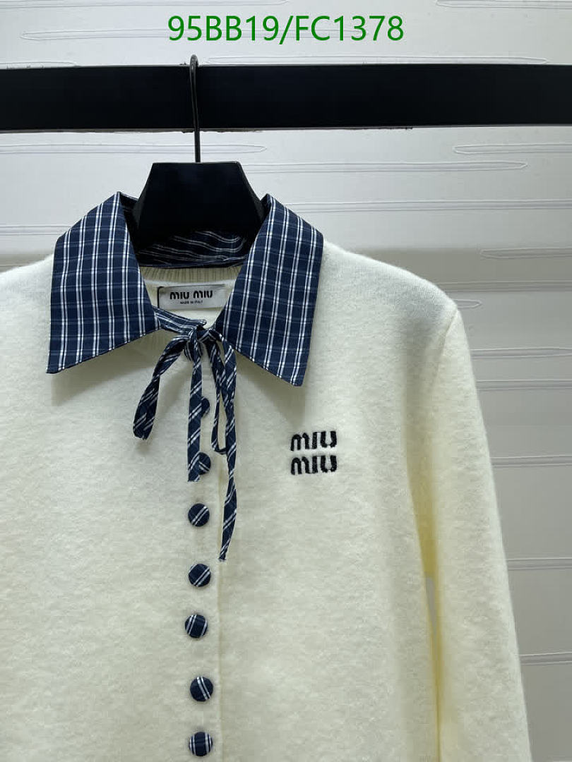 Miu Miu-Clothing Code: FC1378 $: 95USD