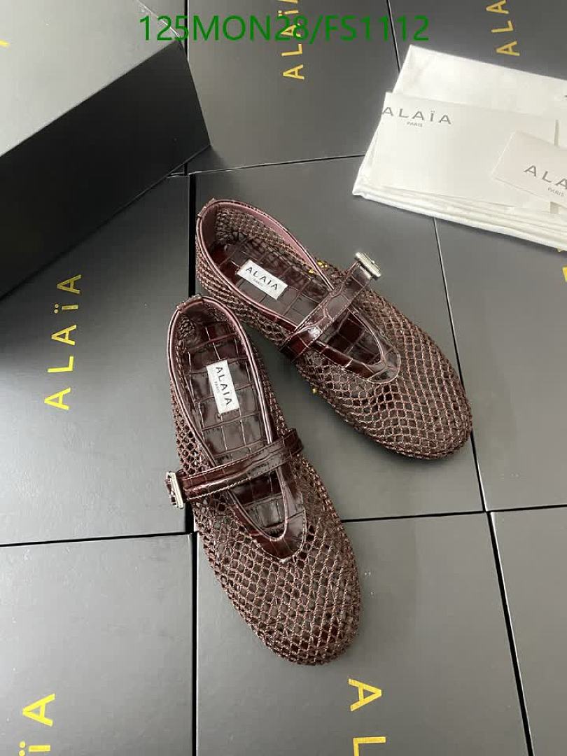 Alaia-Women Shoes Code: FS1112 $: 125USD