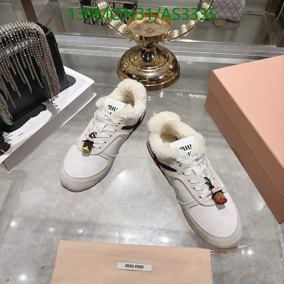 Miu Miu-Women Shoes Code: AS3335 $: 139USD