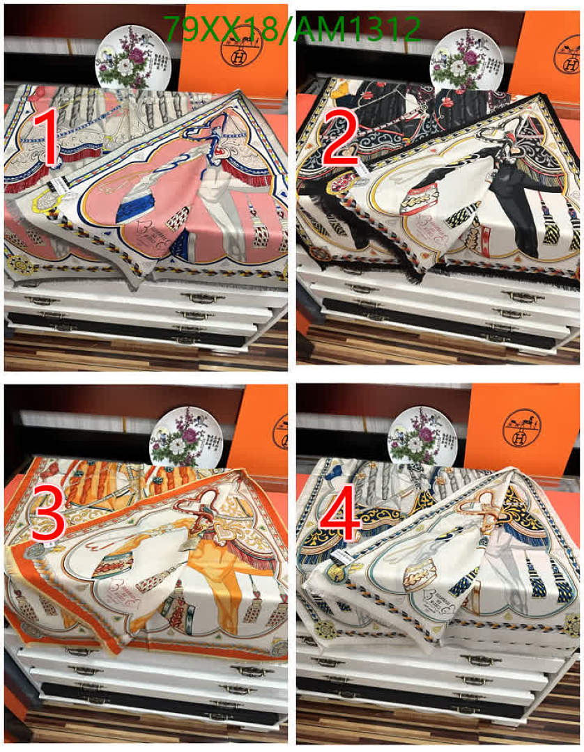 Hermes-Scarves Code: AM1312 $: 79USD