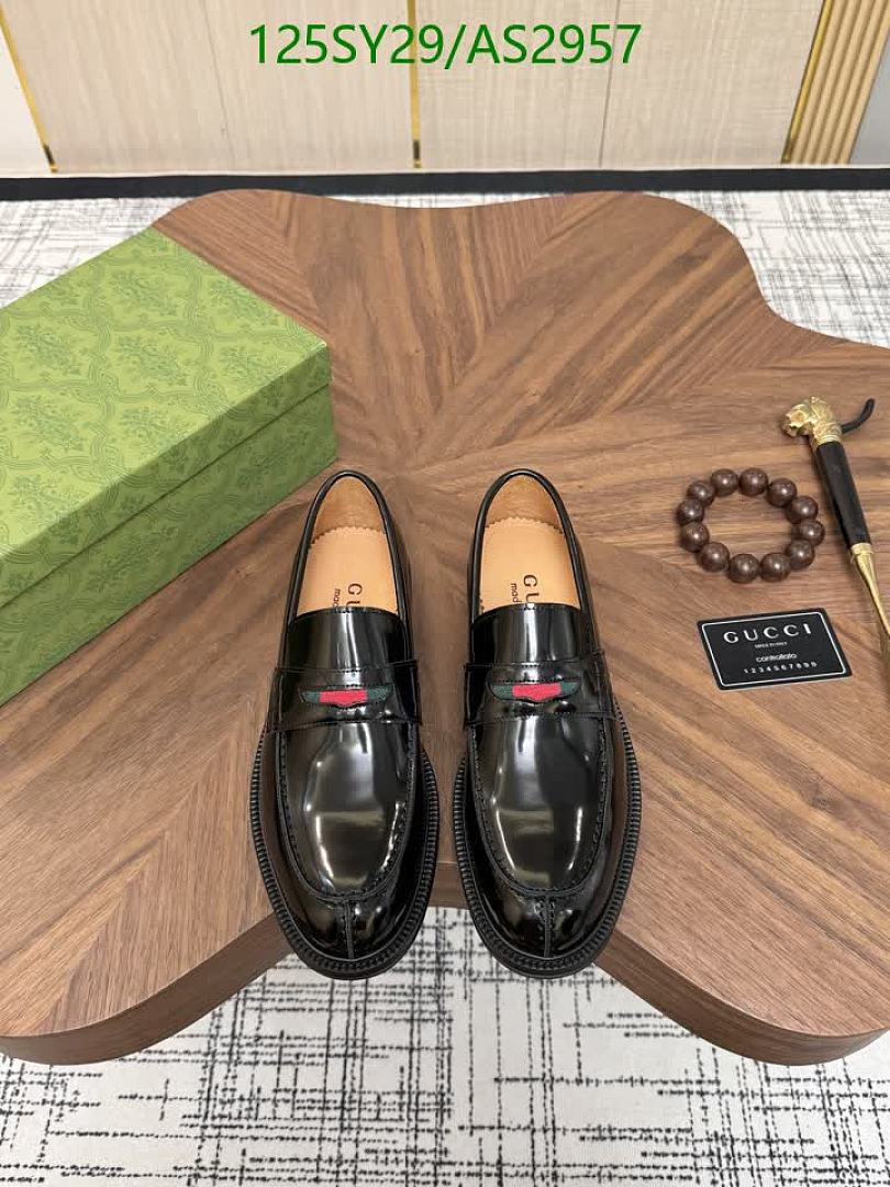 Gucci-Men shoes Code: AS2957 $: 125USD