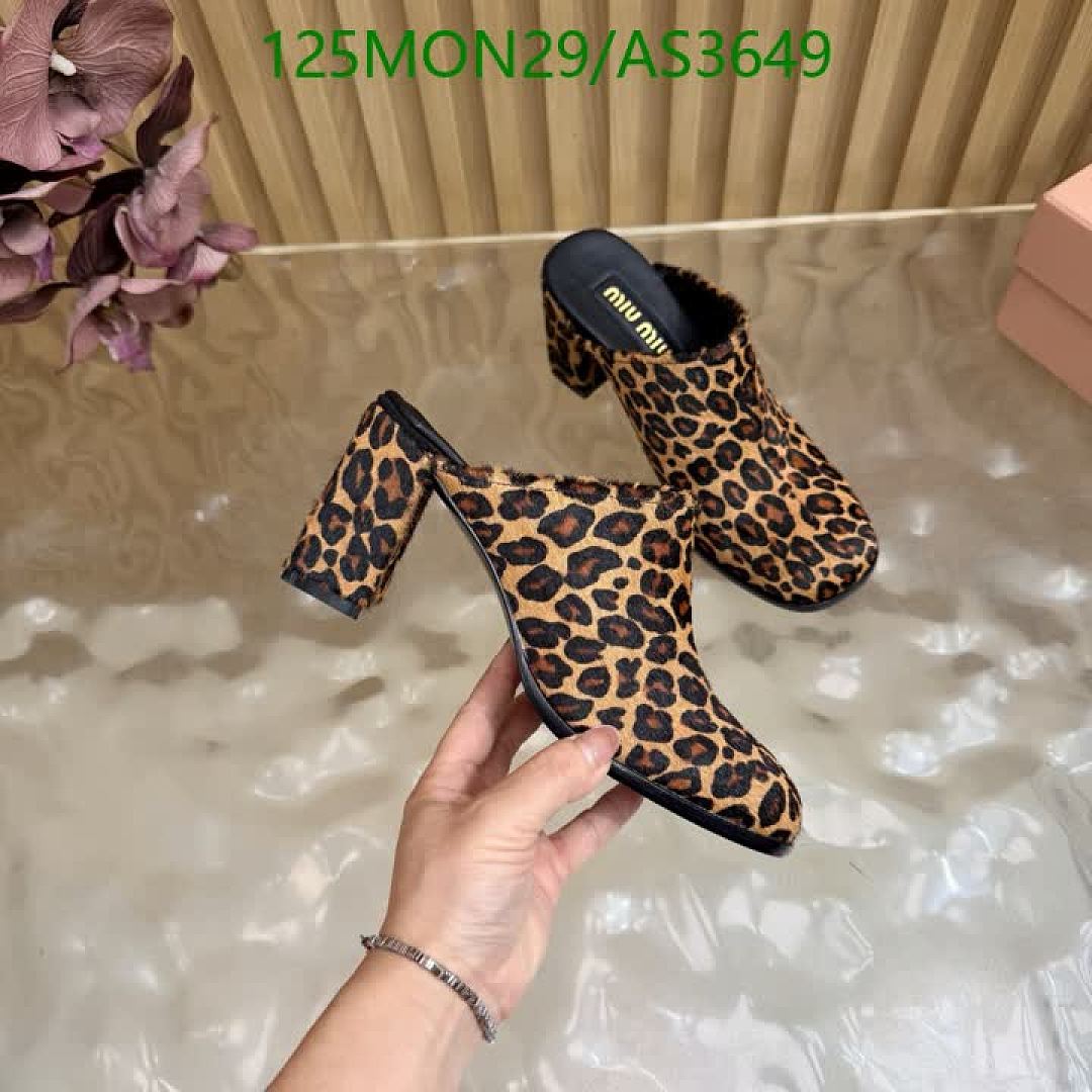 Miu Miu-Women Shoes Code: AS3649 $: 125USD
