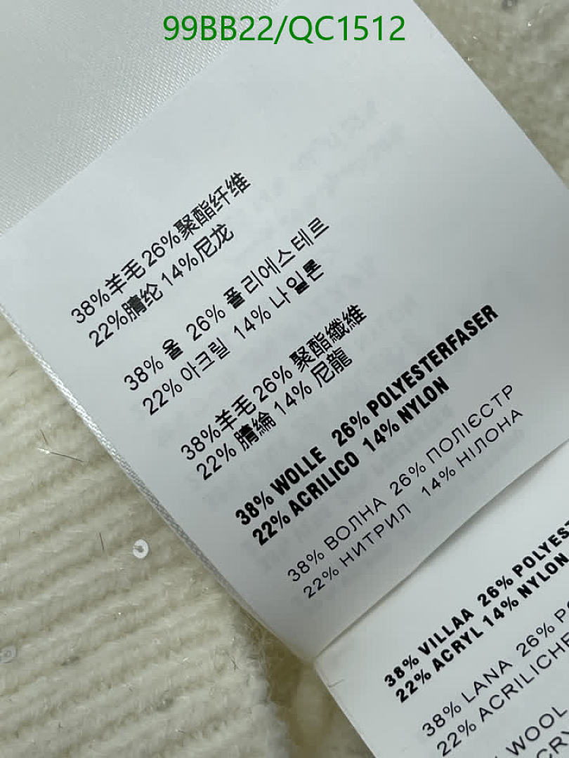 Miu Miu-Clothing Code: QC1512 $: 99USD