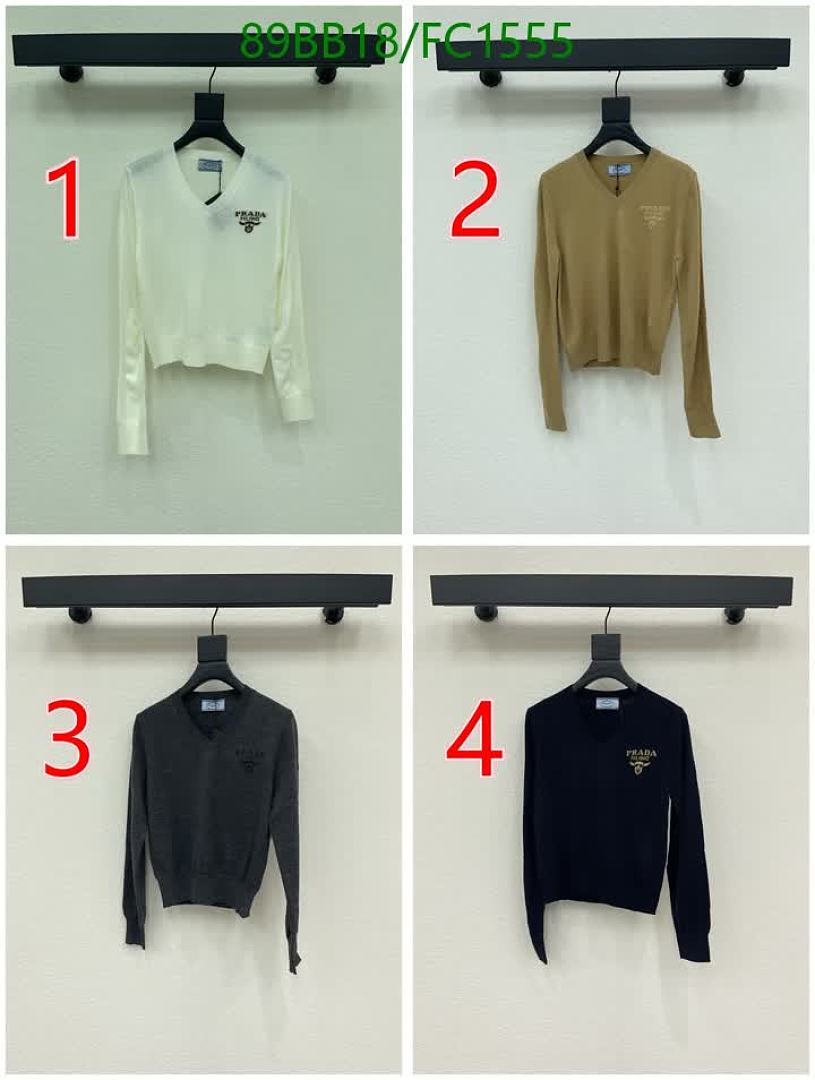 Prada-Clothing Code: FC1555 $: 89USD