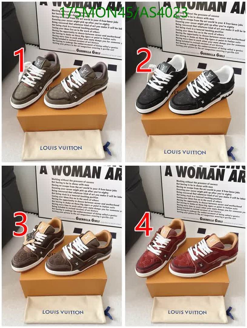 LV-Men shoes Code: AS4023 $: 175USD