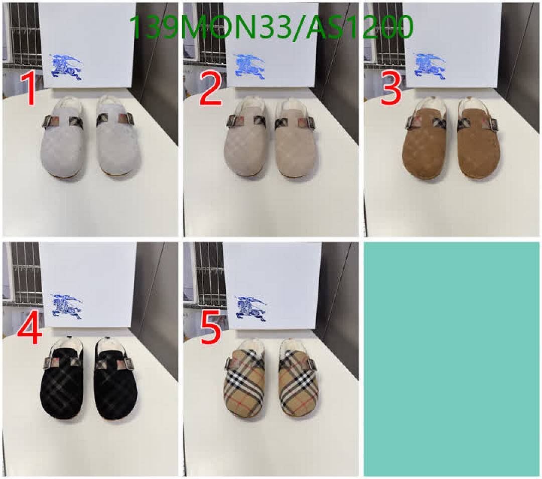Burberry-Women Shoes Code: AS1200 $: 139USD