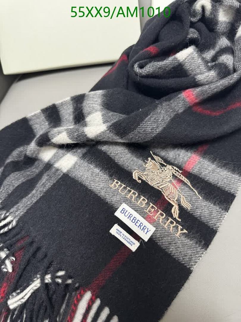 Burberry-Scarves Code: AM1010 $: 55USD